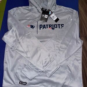 NFL NE Patriots Hoodie - Mens L